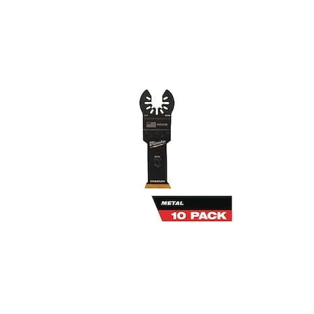 1-1/8 in. OPEN-LOK TITANIUM ENHANCED Metal-Cutting Oscillating Multi-Tool Blade (10 pk) MPN:49-25-1259
