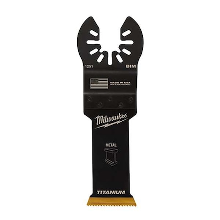 3-1/2 in. OPEN-LOK TITANIUM ENHANCED Segmented Oscillating Multi-Tool Blade MPN:49-25-1271