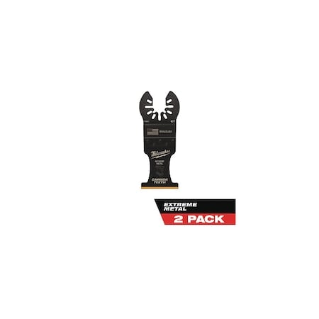 1-3/8 in. OPEN-LOK TITANIUM ENHANCED Carbide Teeth Metal-Cutting Oscillating Multi-Tool Blade (2 pk) MPN:49-25-1502