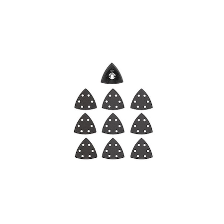 3-1/2 in. OPEN-LOK Triangle Sanding Pad with Sandpaper Variety Pack MPN:49-25-2009