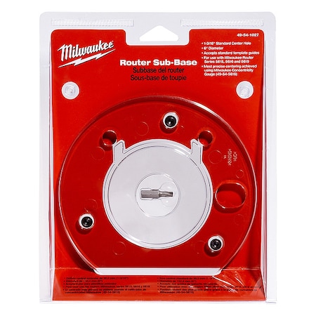 Router Sub-Base Template MPN:49-54-1027
