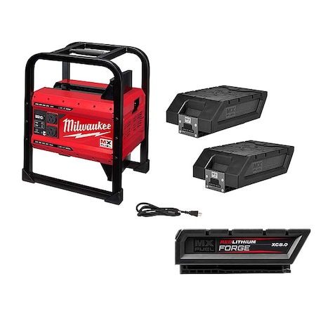 MX FUEL CARRY-ON 3600W/1800W Power Supply Kit + MX FUEL FORGE XC8.0 Battery MPN:MXF002-2XC, MXFXC608