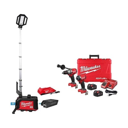 MX FUEL Tower Light + M18 FUEL Combo Kit MPN:MXF040-1XC, 3696-22