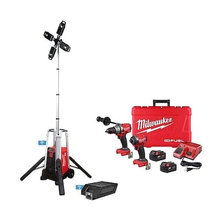 MX FUEL Tower Light + M18 FUEL Combo Kit MPN:MXF041-1XC, 3696-22