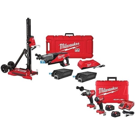 MX FUEL Core Drill Kit + M18 FUEL Combo MPN:MXF301-2CXS, 3696-22