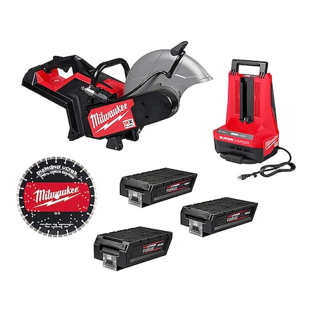 MX FUEL CutOff Saw Kit + HD12.0 Battery MPN:MXF315-2XC, MXFHD812