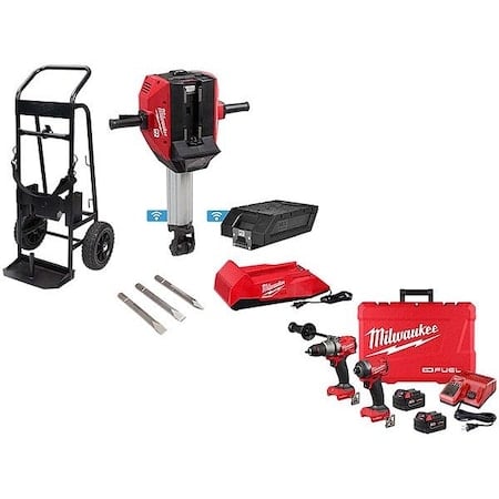 MX FUEL Breaker Kit + M18 FUEL Combo Kit MPN:MXF368-1XC, 3696-22