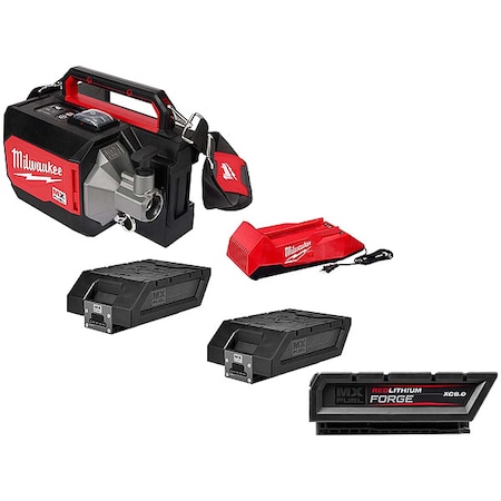 MXF Concrete Vibrator +FORGE 8.0 Battery MPN:MXF370-2XC, MXFXC608