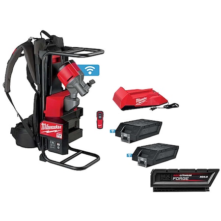 MXF Concrete Vibrator +FORGE 8.0 Battery MPN:MXF371-2XC, MXFXC608