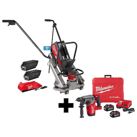 MX Screed Kit w M18 Rotary Hammer Kit MPN:MXF381-2CP, 2912-22