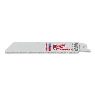 6 IN. 8/12 Tpi Sawzall Blades-Bulk 100 MPN:48-01-7091