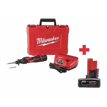 Soldering Iron Kit, 90W, Pistol Grip MPN:2488-21, 48-11-2440