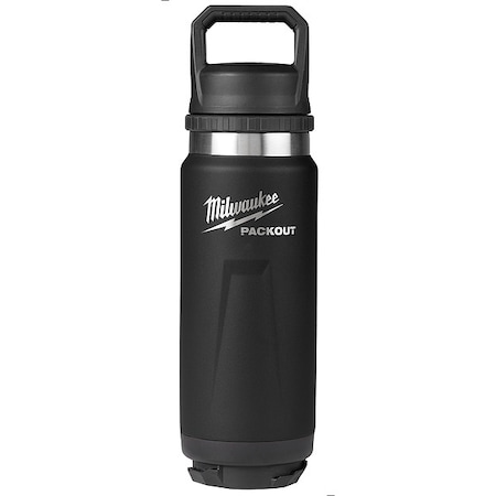 Insulated Bottle, SS, 24 oz CAP, Black MPN:48-22-8396B
