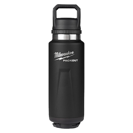 Insulated Bottle, SS, 36 oz CAP, Black MPN:48-22-8397B