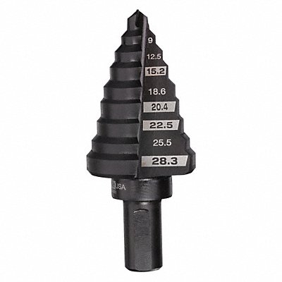 Step Cone Drill 7mm to 28mm HSS MPN:48-89-9321