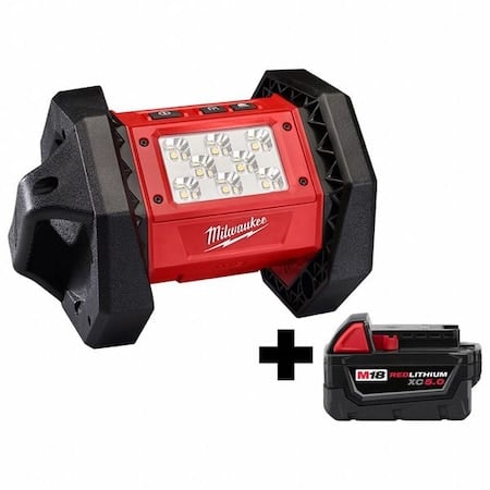 WorkLightKit, LED, 1, 500lm, (1)5.0Ah MPN:2361-20, 48-11-1850