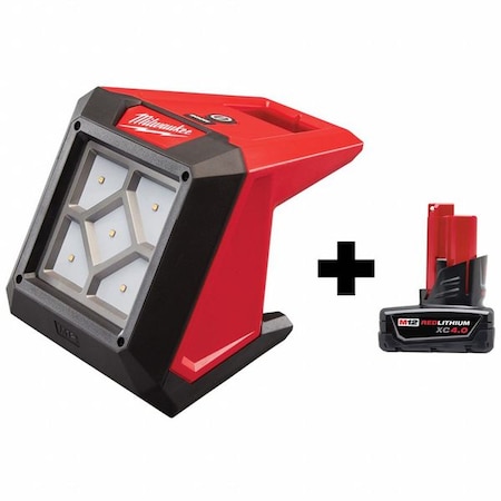 WorkLightKit, LED, 1, 000lm, (1)4.0Ah MPN:2364-20, 48-11-2440