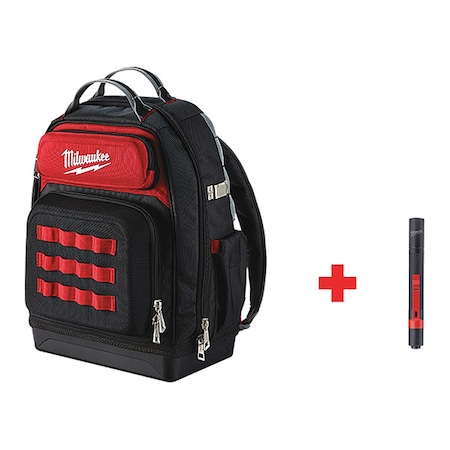 Ultimate Jobsite Backpack + Penlight MPN:48-22-8201, 2105