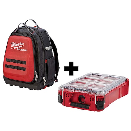 PACKOUT Backpack + PACKOUT Compact Organizer MPN:48-22-8301, 48-22-8435