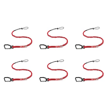 Tool Lanyard, 6 pk, 10 lb., 36-5/16