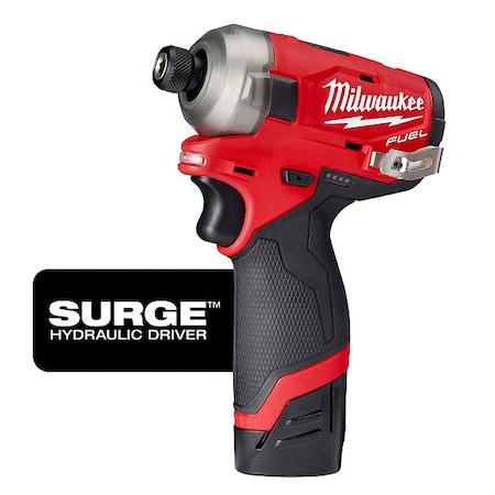 M12 FUELSURGE1/4 IN. Hexhydraulic Driver 2 Batt MPN:2551-22