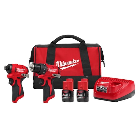 M12SUBCOMPACT BRUSHLESS2-Tool Combo Kt MPN:3494-22