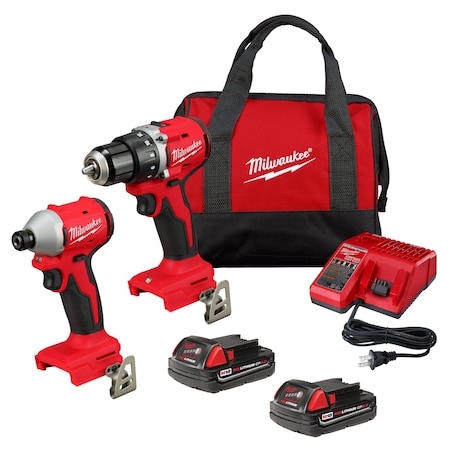 M18COMPACT Brushless 2-Tool Combo Kt MPN:3692-22CT
