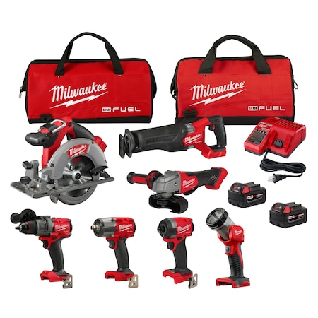 M18 Fuel 7-Tool Combo Kit MPN:3697-27