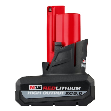 M12 Redlithium High Output XC5.0 Battery Pack MPN:48-11-2450