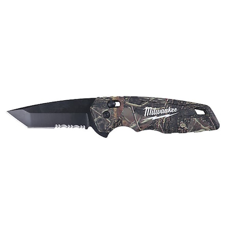 Fastback Camo Spring Assisted Folding Knife MPN:48-22-1535