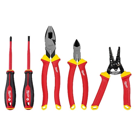 5PC Insulated Hand Toolkit MPN:48-22-2215