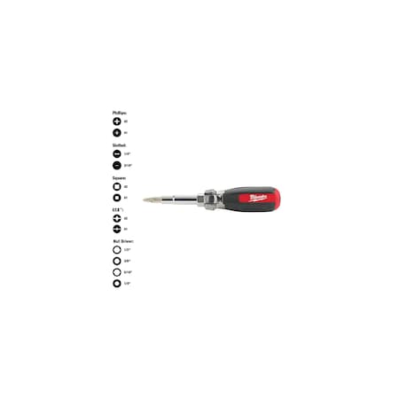 13-IN-1 Cushion Grip Screwdriver MPN:48-22-2880