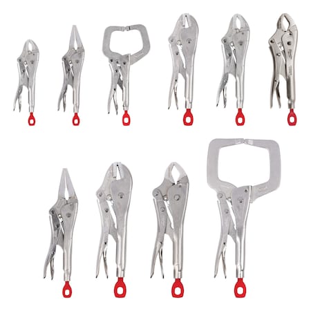 10 PC. Torque Lock Locking Pliers Kit MPN:48-22-3690