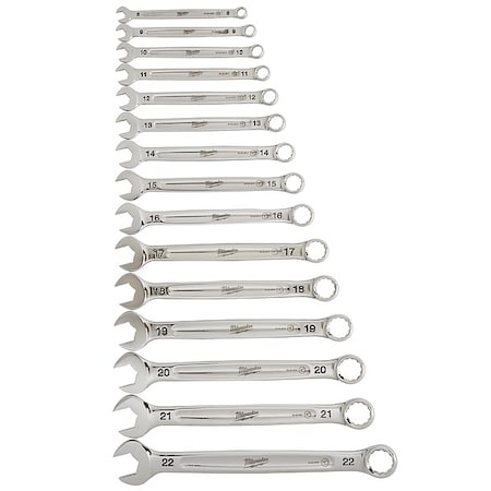 15-Piece Combination Wrench Set - Metric MPN:48-22-9515