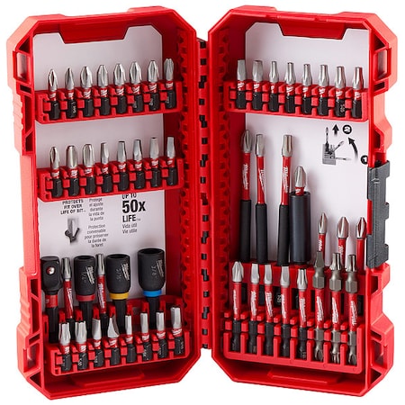 Shockwave Impact Duty Driver Bit Set - 54PC MPN:48-32-4010
