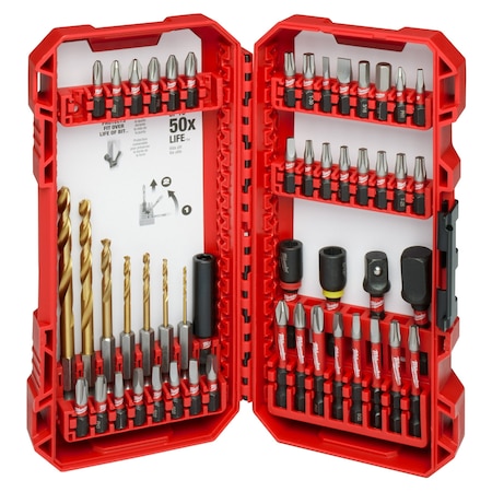 Shockwave 50PC Impact Drill & Drive Set MPN:48-32-4013