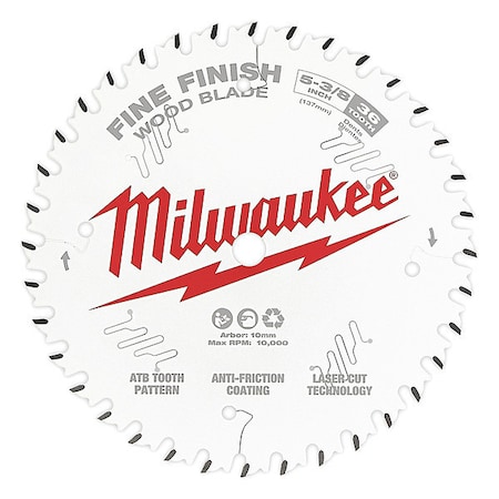 5-3/8 IN. 36T Fine Finish Circular Saw Blade MPN:48-40-0524