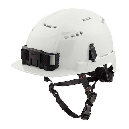 White Front Brim Ventedsafety Helmet T 2 Cls C MPN:48-73-1320