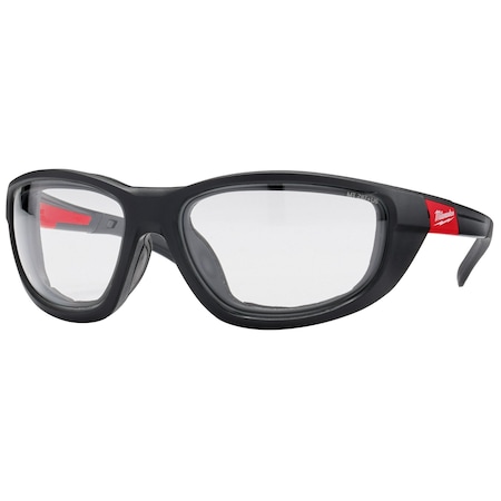 Clear High Performance Safety Glasses w/Gasket MPN:48-73-2040