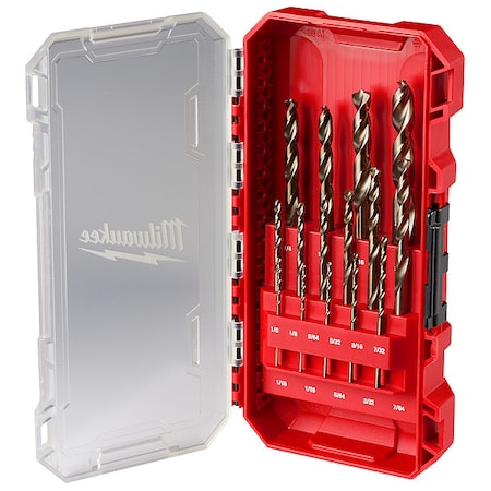 Red Helix Cobalt Drill Bit Set 15PC MPN:48-89-2370