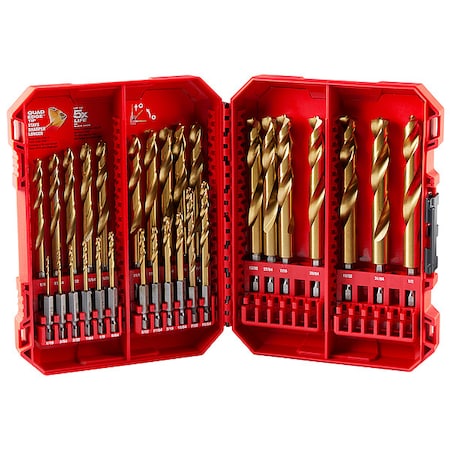 Shockwave Impact Duty Red Helix Titanium Drill B MPN:48-89-4672