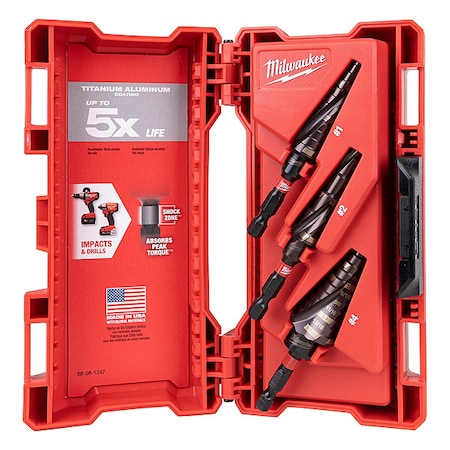 Shockwave Imp Duty Stepbit Elec Set #1 #4 #9 MPN:48-89-9257