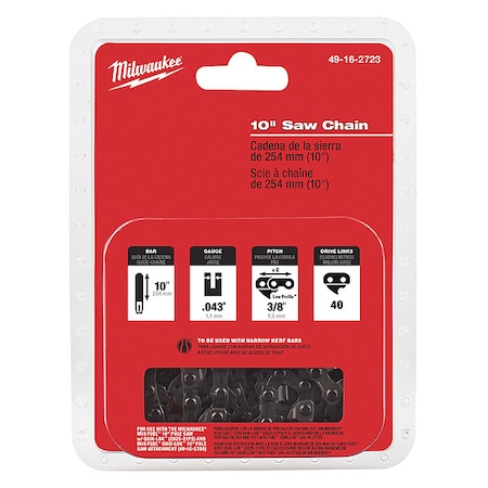 10 IN. Saw Chain MPN:49-16-2723