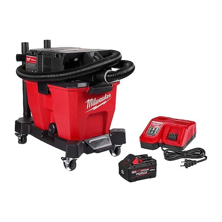 M18 FUEL 9GAL Vac + M18 RDL FORGE XC8.0 MPN:0920-20, 48-59-1881