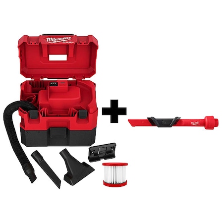 M12 FUEL 1.6 Gallon Vacuum, 3-in-1 Tool MPN:0960-20, 49-90-2023