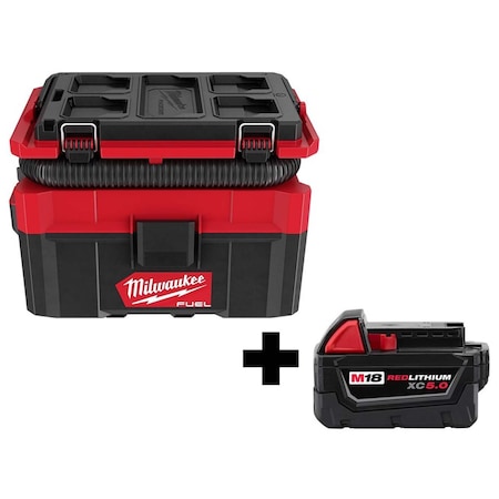 M18 Wet/Dry Vacuum, M18 Battery Pack MPN:0970-20, 48-11-1850