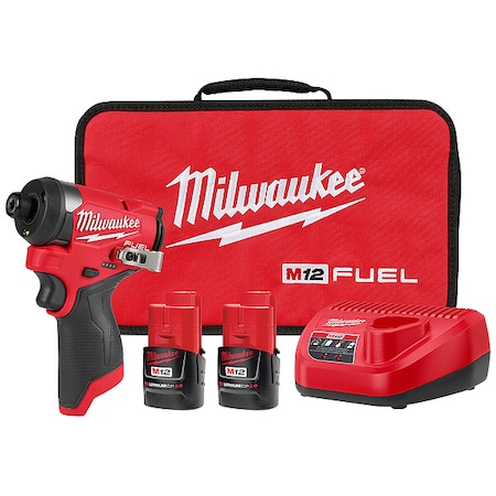 Impact Driver Kit, 1/4 in Hex MPN:3453-22, 0960-20