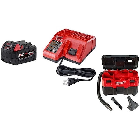 M18 RDL XC5.0 Starter Kit + M18 Vacuum MPN:48-59-1850, 0880-20