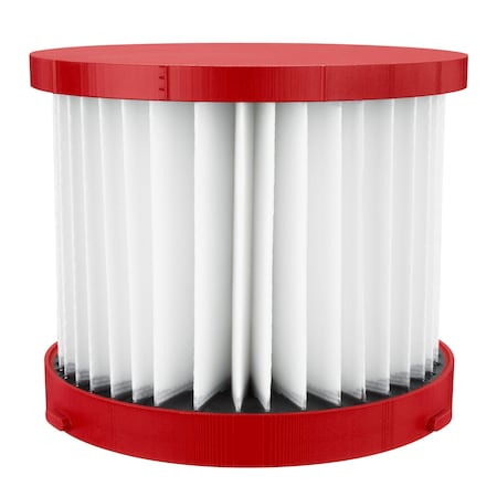 Cartridge Filter, Fits Milwaukee 0880-20 Vacuum Models, HEPA, Wet/Dry MPN:49-90-1900