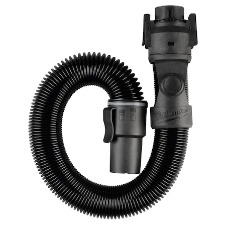 Vacuum Hose, 6 ft L, Black, Plastic MPN:49-90-1965